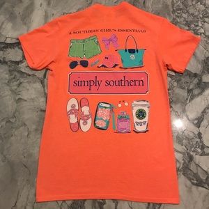 Simply Southern Girls Essentials Tee Small